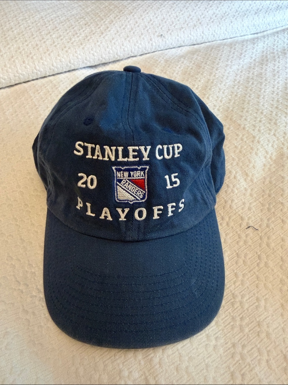 Stanley Cup Playoffs 2015 Navy Baseball Cap - New York Rangers